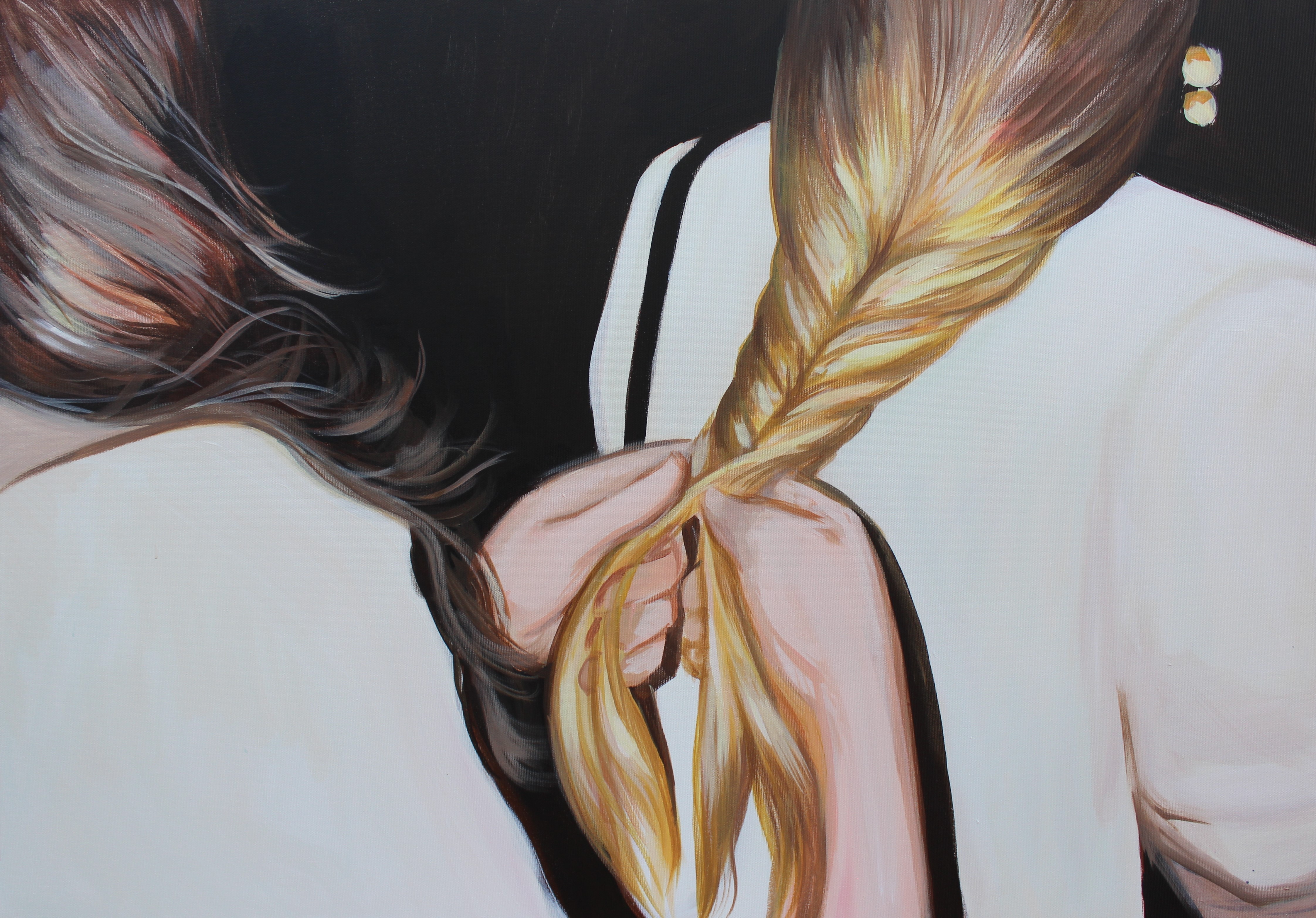 Don't worry, acrylic on canvas