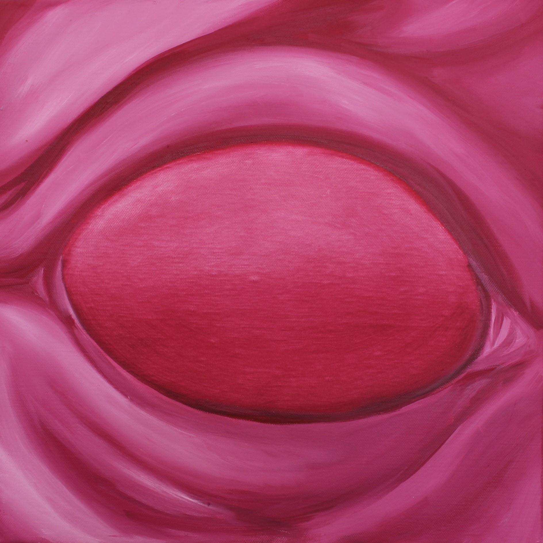My Scarlet and Her Crimson Die 04, oil on canvas