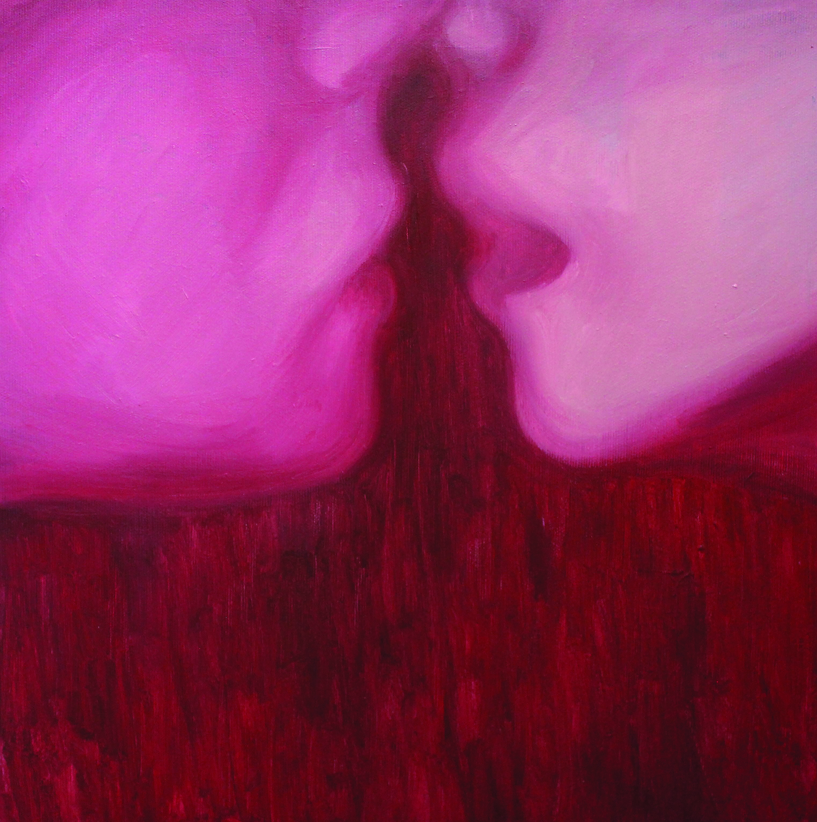 The Suspended Kiss, oil on canvas