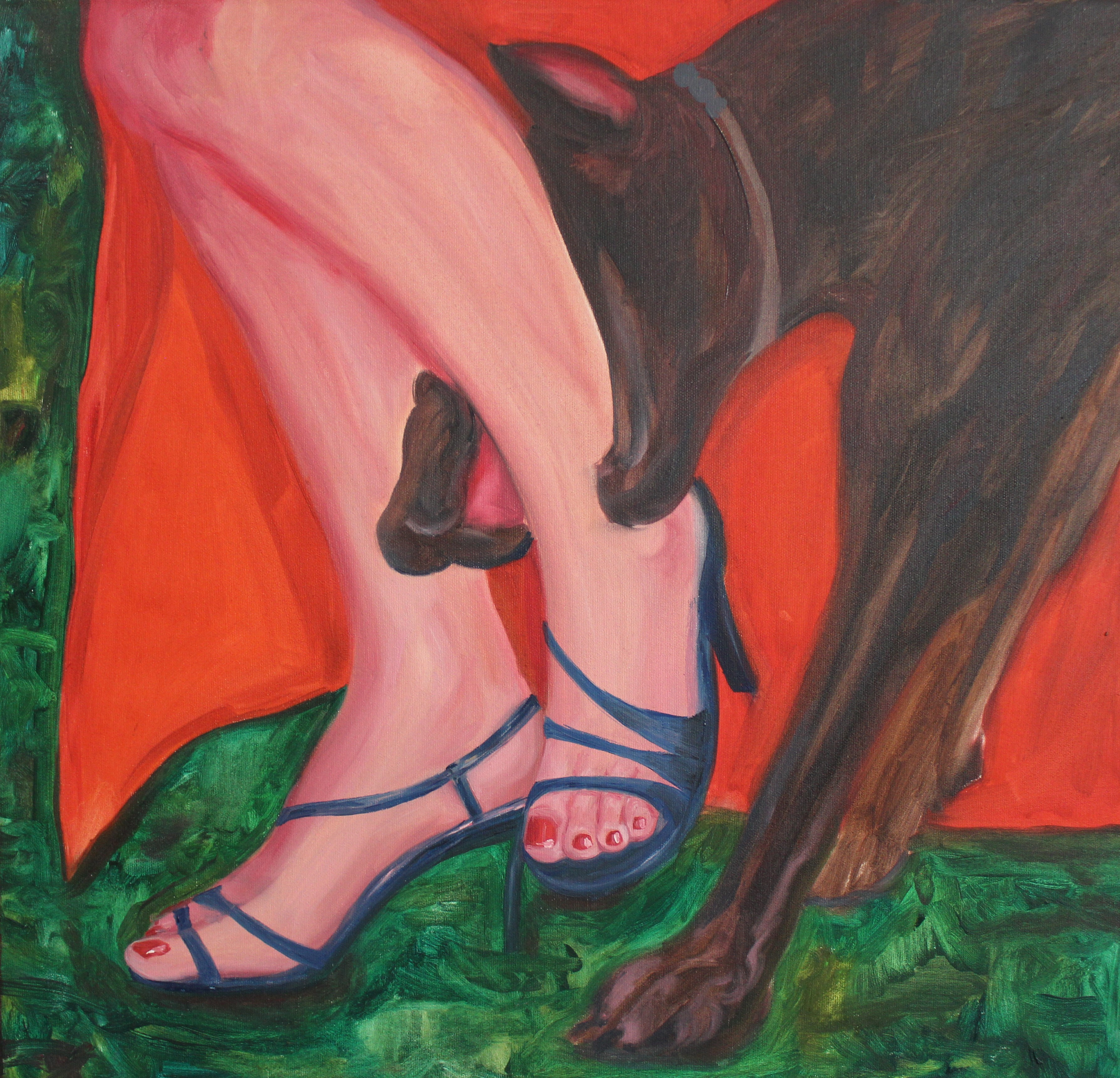 Tell Me Whom You Love, oil on canvas