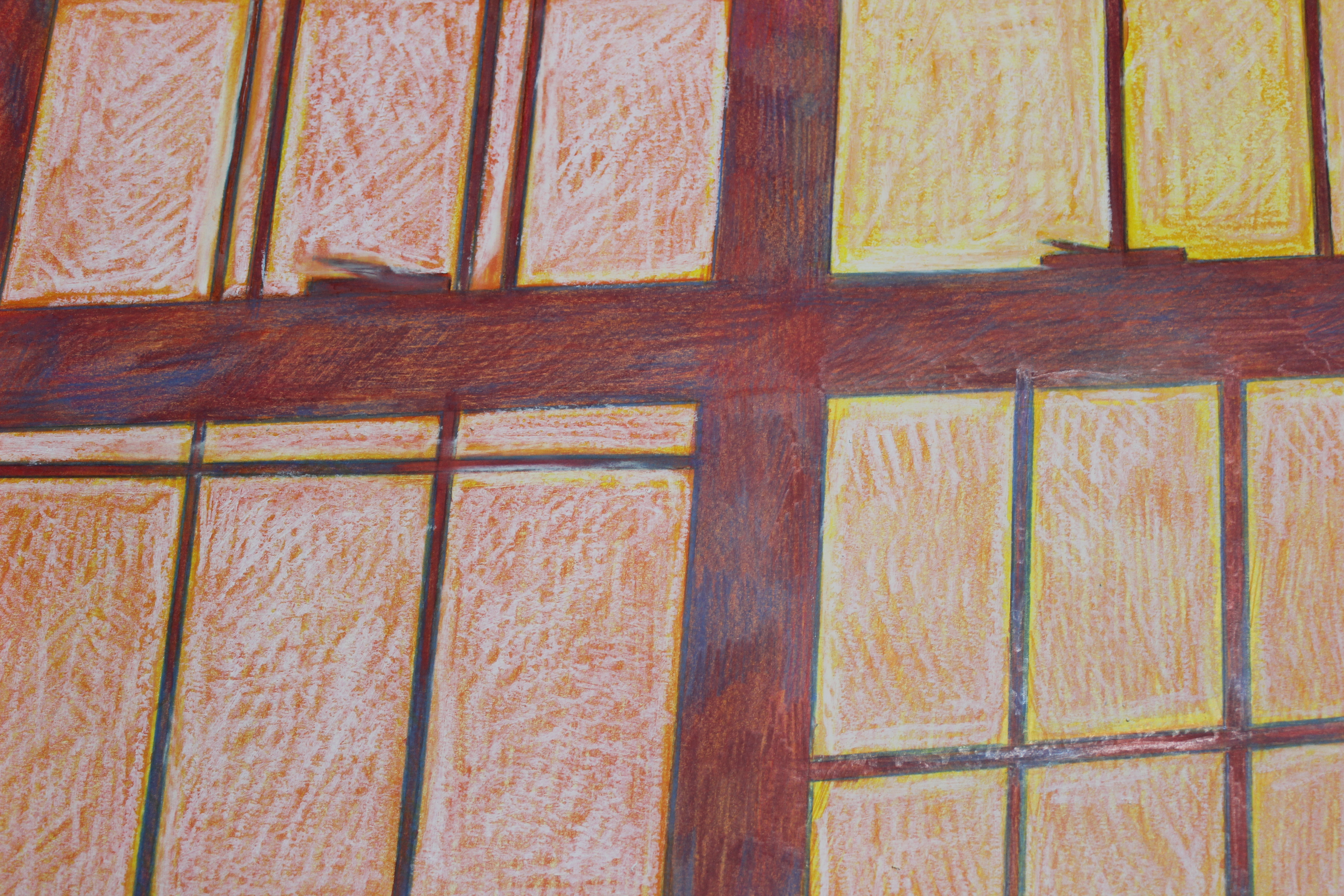 Shadowplay 04-2, colored pencil on paper