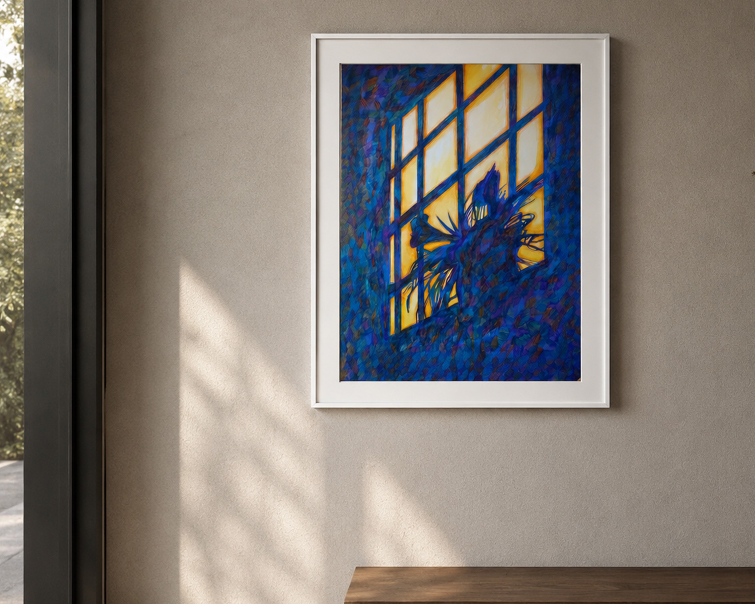 Shadowplay 05-2, colored pencil on paper