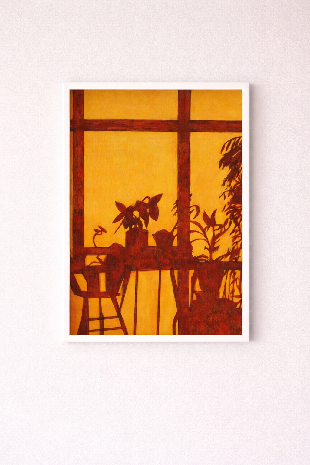 Shadowplay 07-2, colored pencil on paper